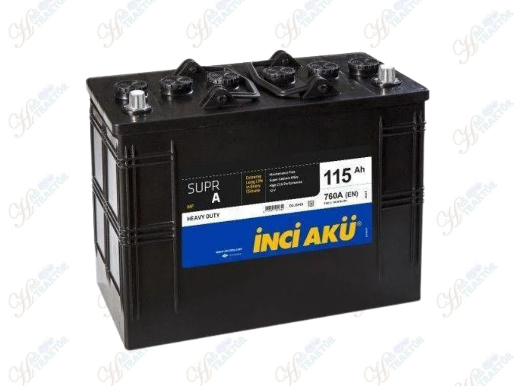 12 Volt 115 Ah 760EN İnci Supr A Sentor